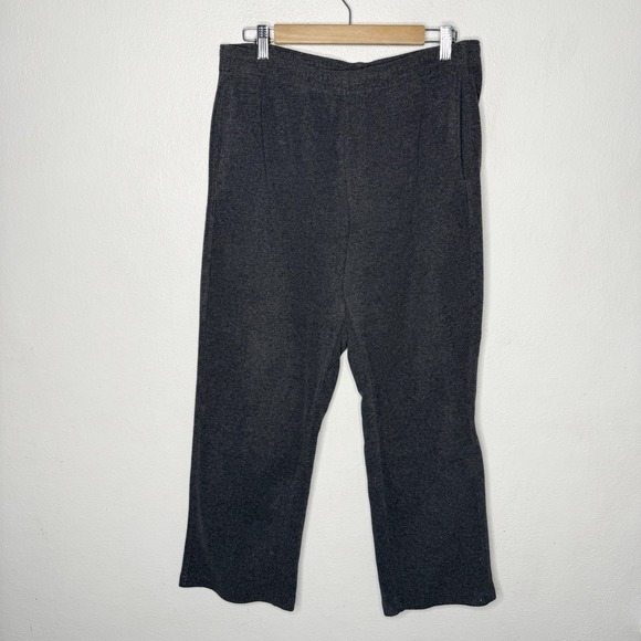 Columbia Field Gear Gray Pyramid Peak Pants Mens Medium Outdoor Pull On Fleece - Picture 1 of 12